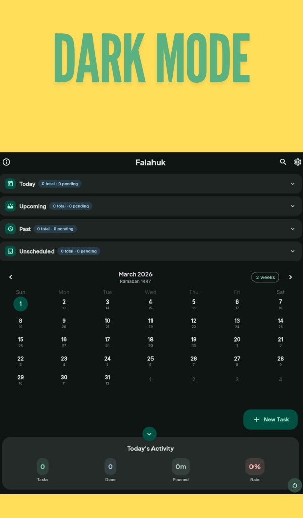Falahuk: Muslim Productivity Offline media 9