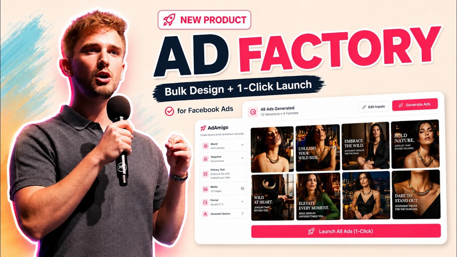 Ad Factory by AdAmigo.ai screenshot 1 (video preview)