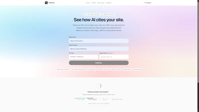GEOCheck screenshot 1
