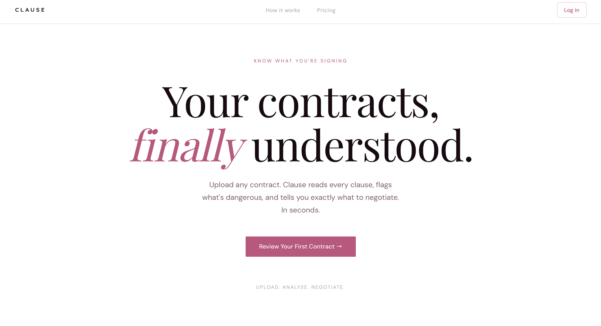 Clause gallery image