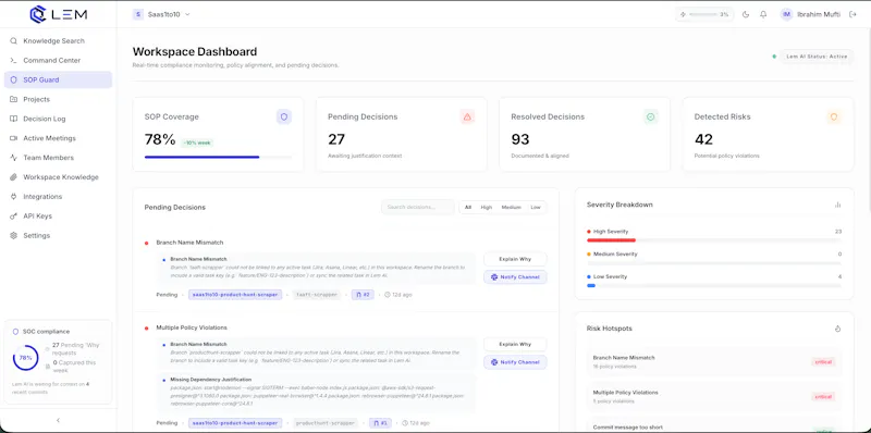 Lem AI (getlem.ai) V0 screenshot 3