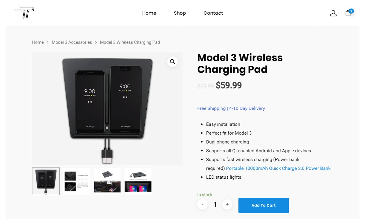 Tesla Accessories and Apparel gallery image