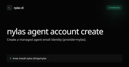 Nylas CLI gallery image