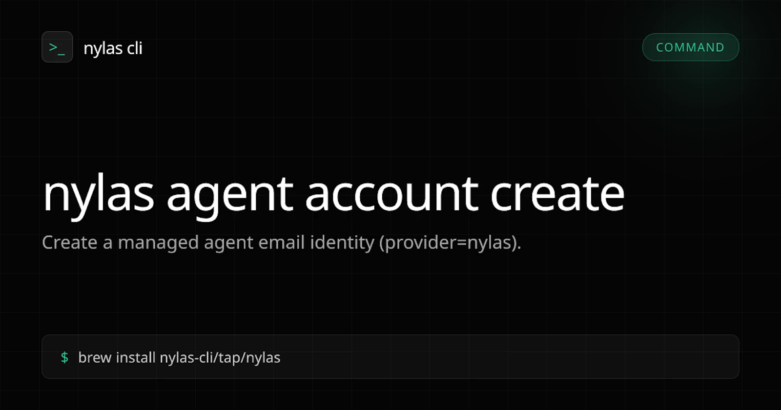 Nylas CLI screenshot 2