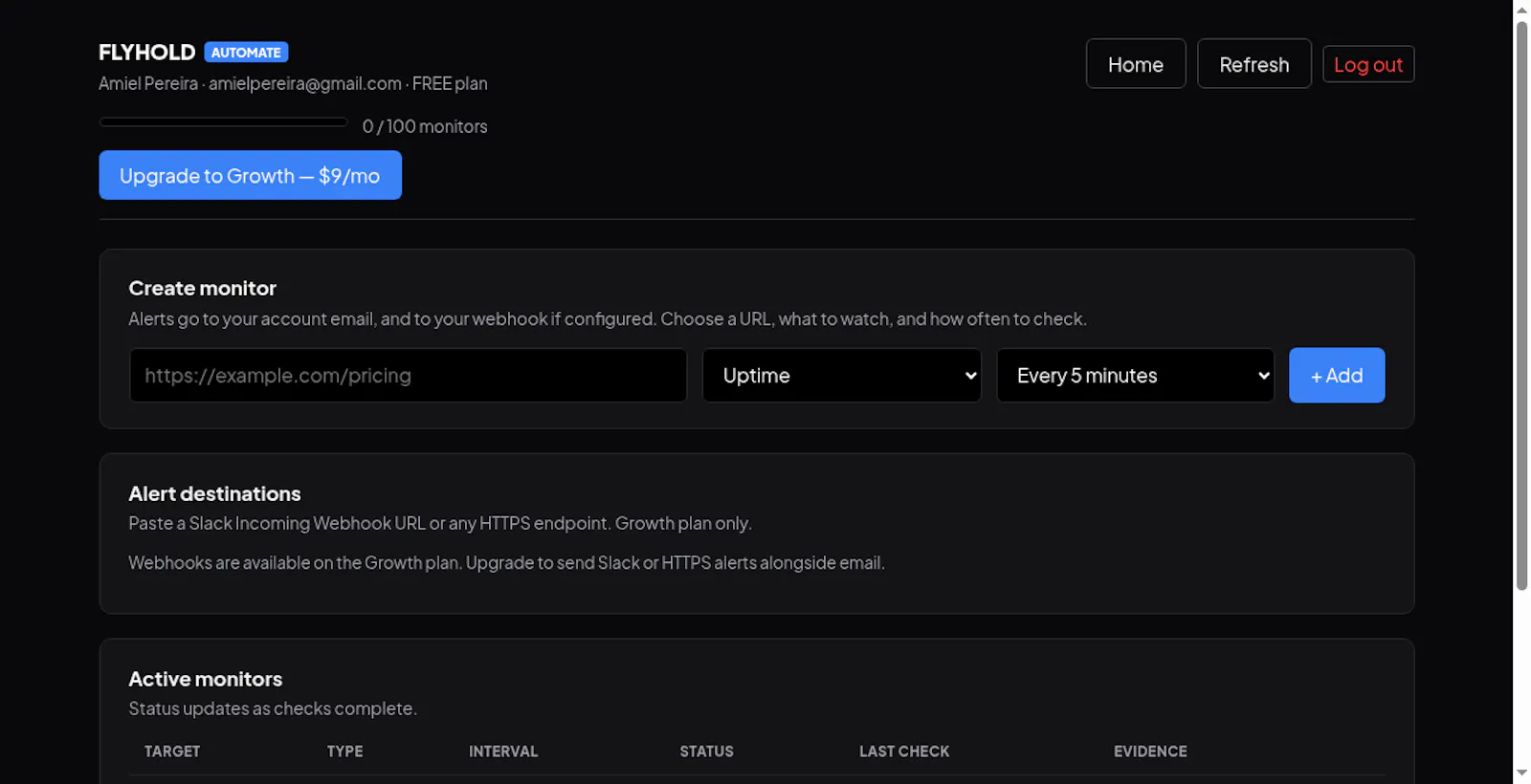 Snap API screenshot 1