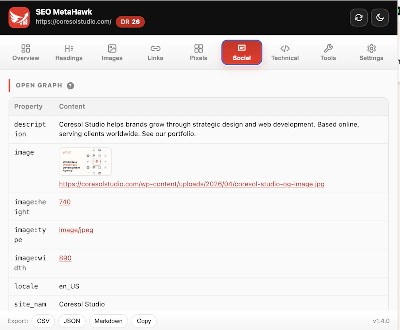 SEO MetaHawk screenshot 6