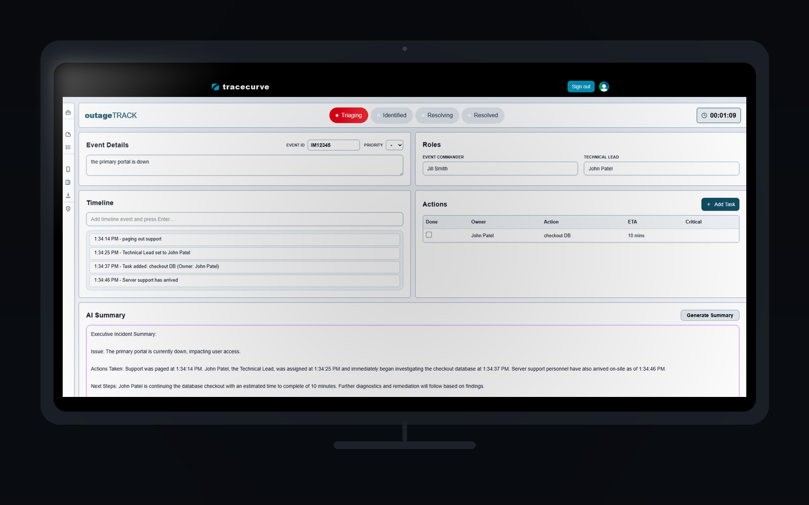 TraceCurve gallery image