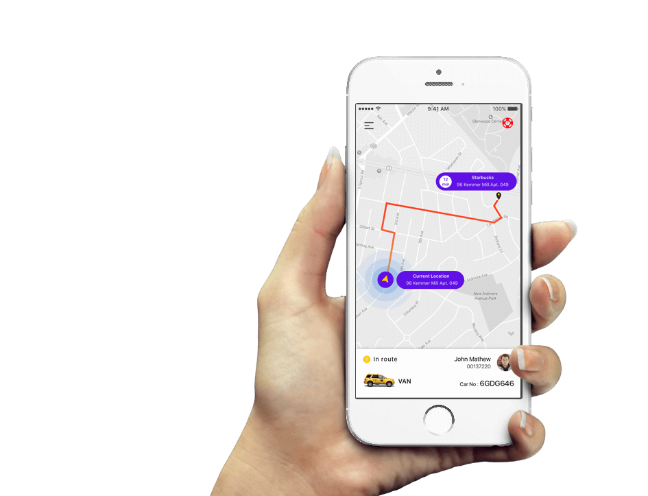 taxi app development