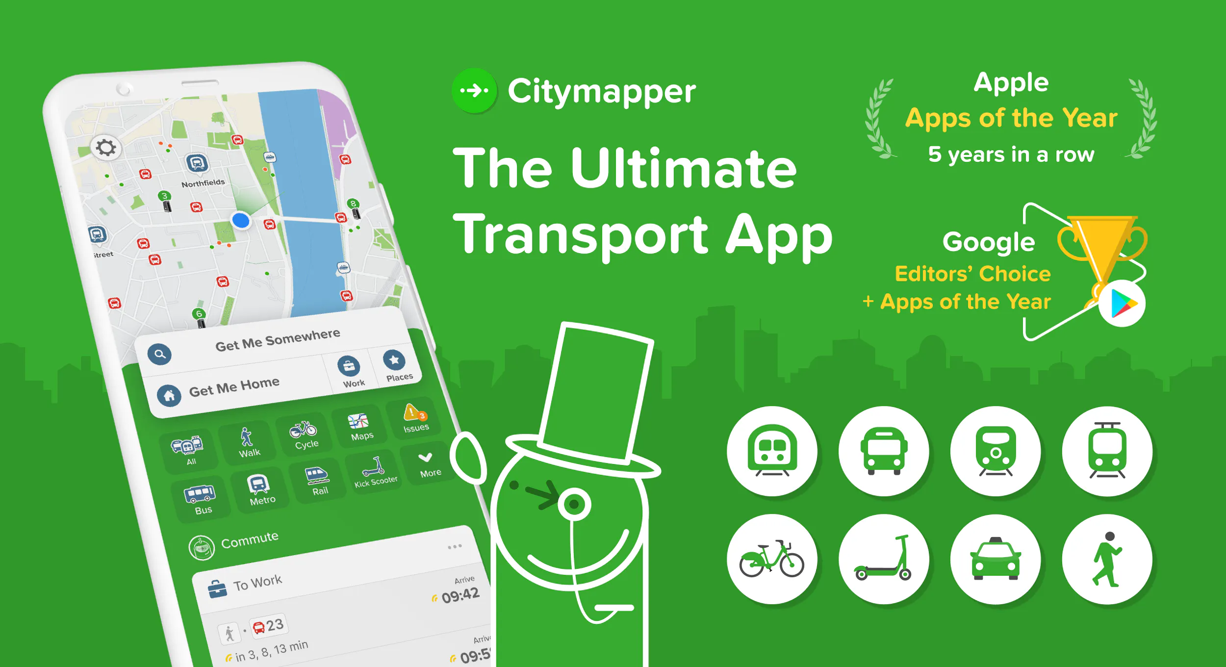 Citymapper: The ultimate technology for mobility in cities | Product Hunt