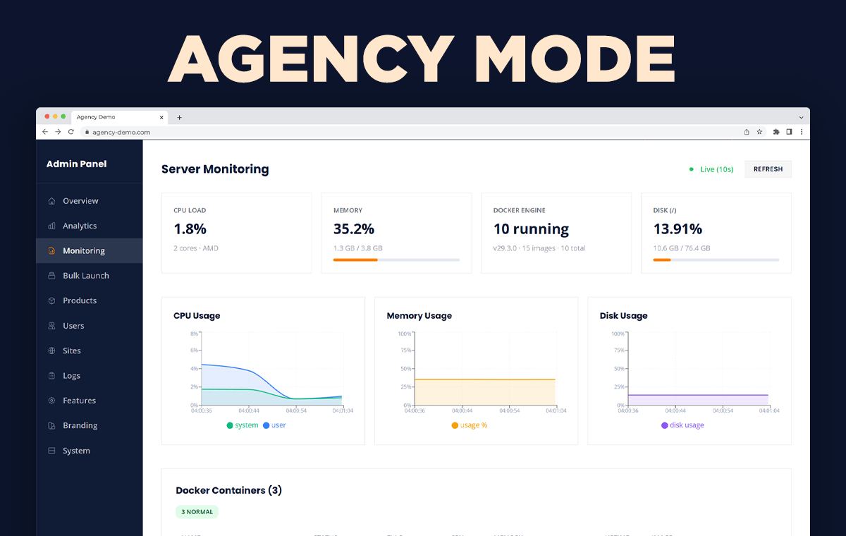 WP Launcher gallery image