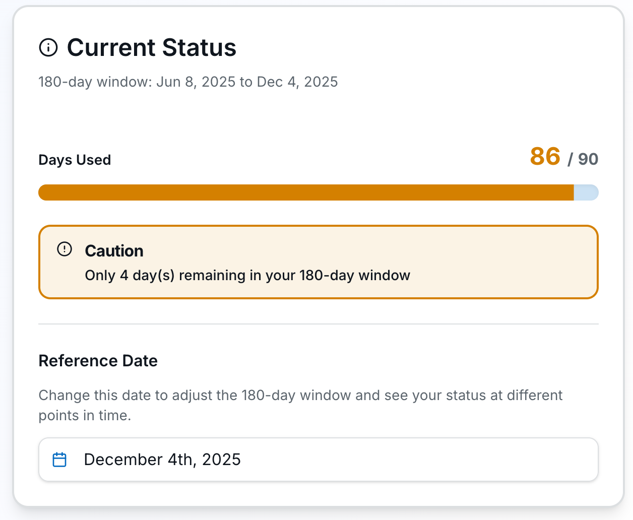 Schengen Visa Stay Calculator gallery image