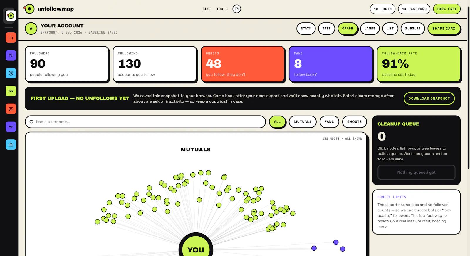 unfollowmap screenshot 2
