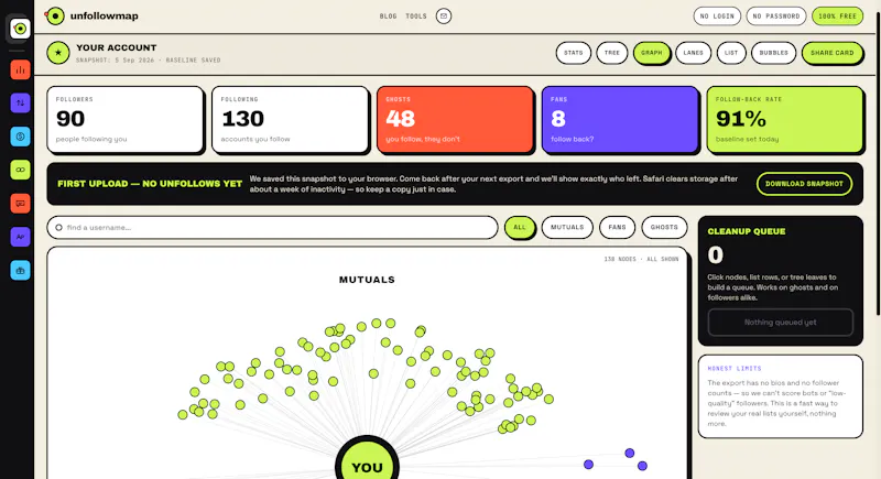 unfollowmap screenshot 2
