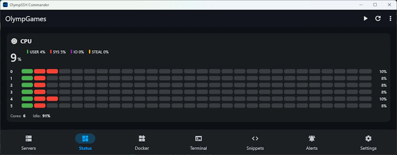 OlympSSH Commander screenshot 4