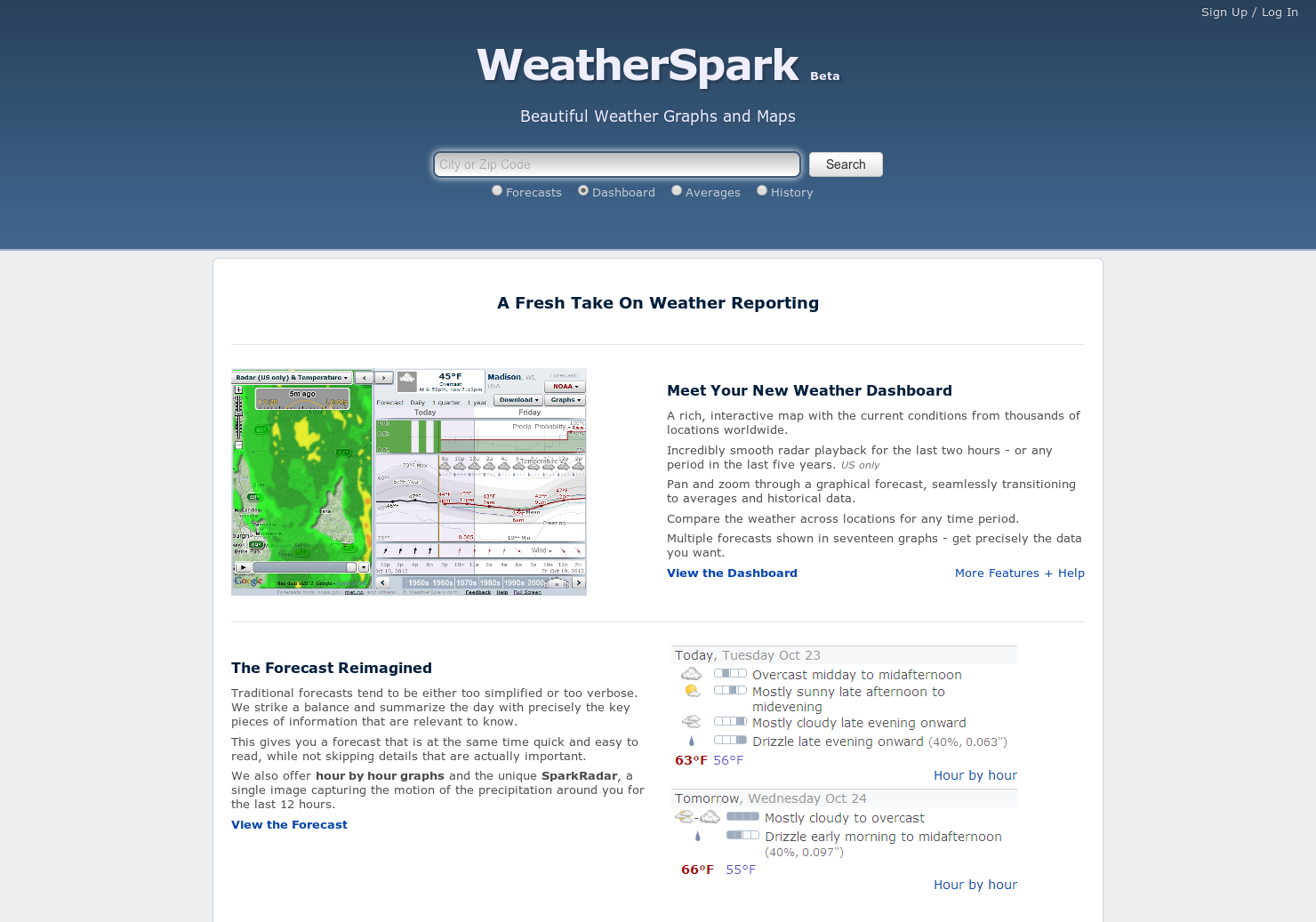 WeatherSpark Beta