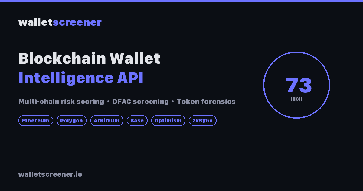 WalletScreener gallery image