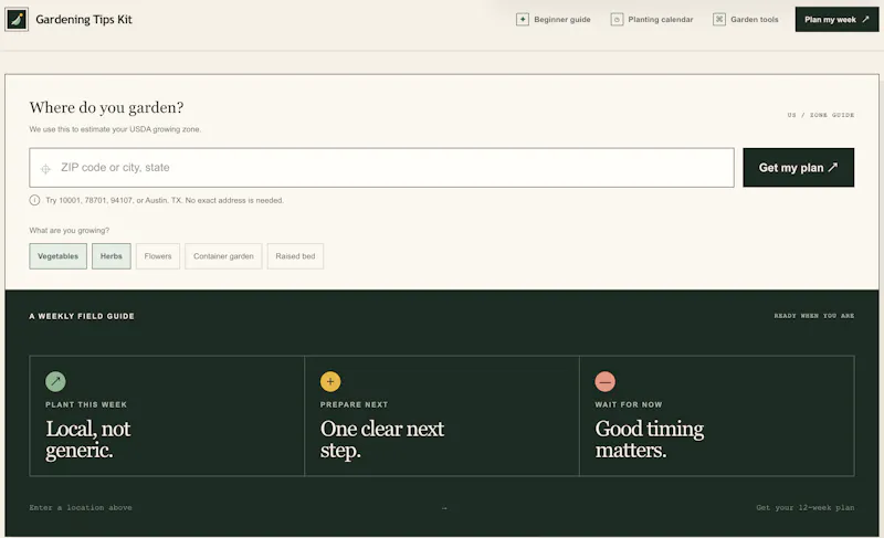 Gardening Tips Kit screenshot 2