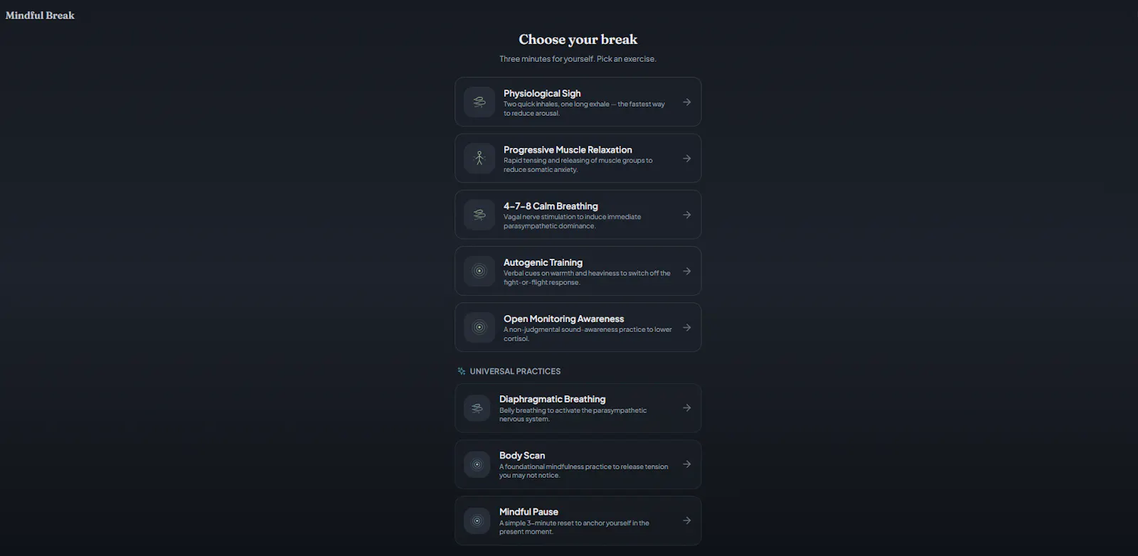 Mindful Breaks screenshot 5
