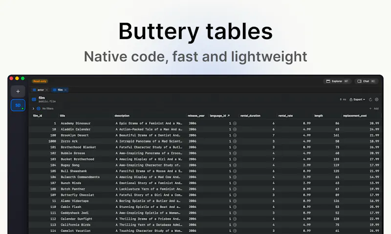 FluentDB screenshot 6