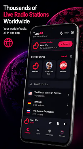 TuneAll Radio: 50K+ Live FM gallery image