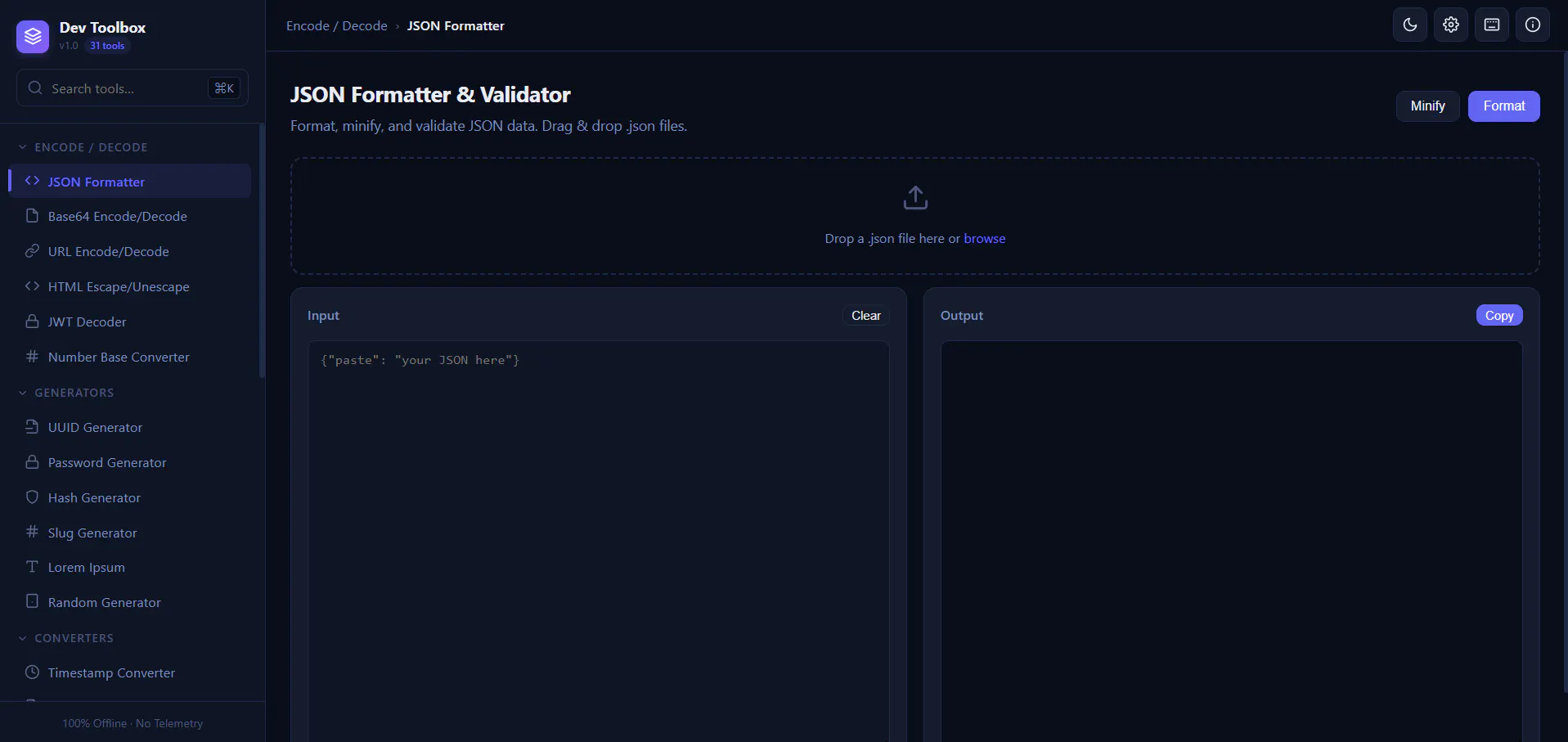 Offline Developer Toolbox gallery image