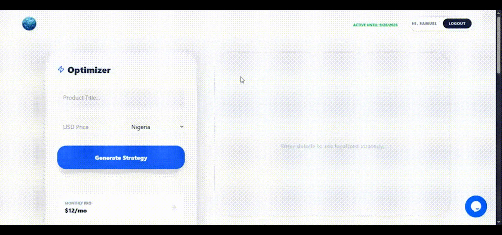 PriceParity AI screenshot 1 (video preview)