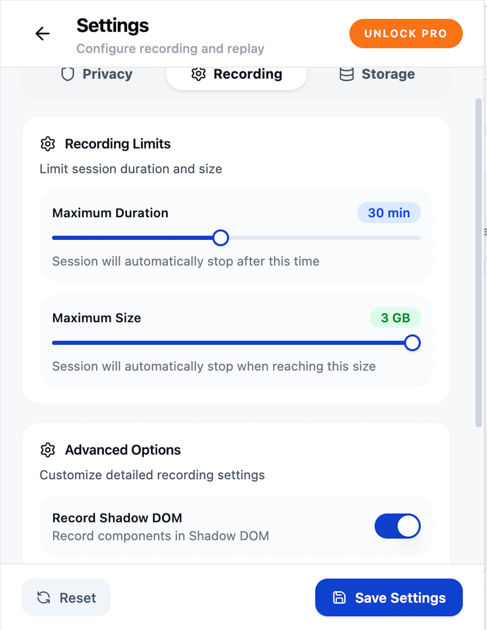 Sonix — Session Replay screenshot 5