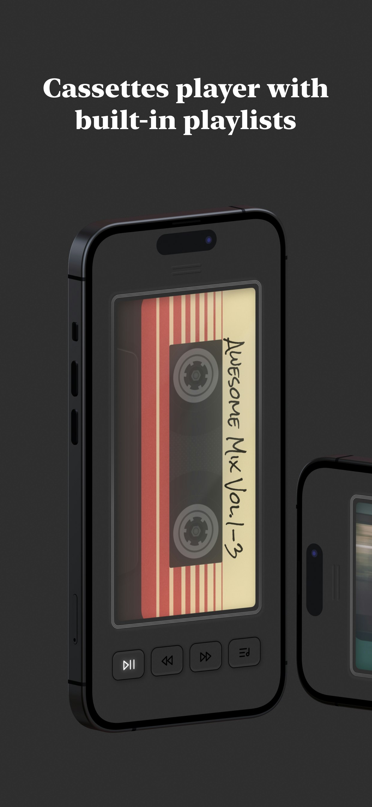 startuptile MuseList - Vintage Cassette Playlist App-Play your loved songs in Apple Music and curated playlists