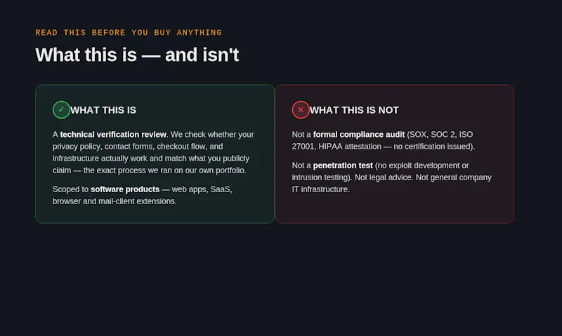 CGT Review screenshot 1