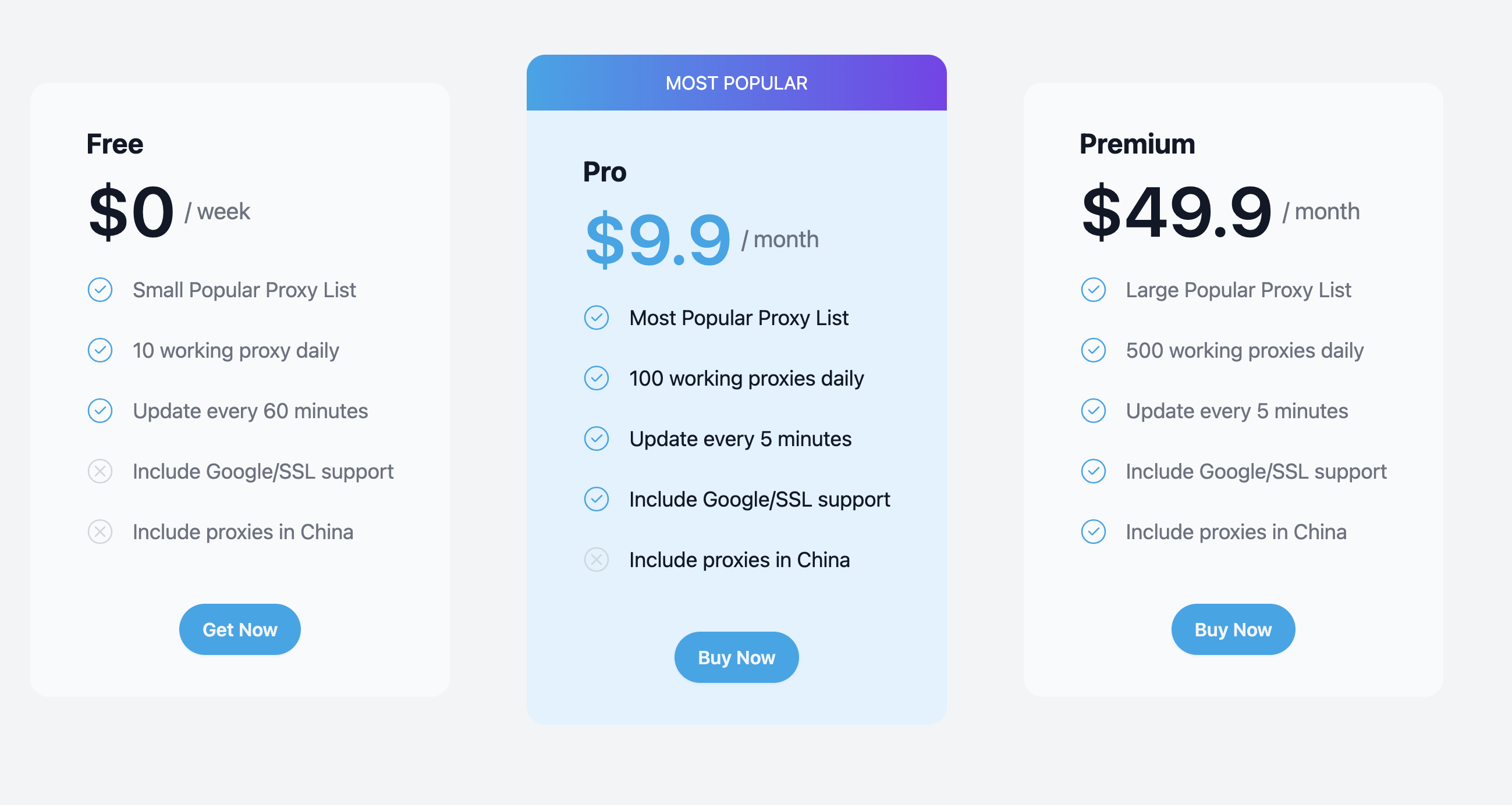 Getfreeproxy - 무료 프록시 목록 및 프록시 서버를 확인할 수 있습니다. 미디어 4