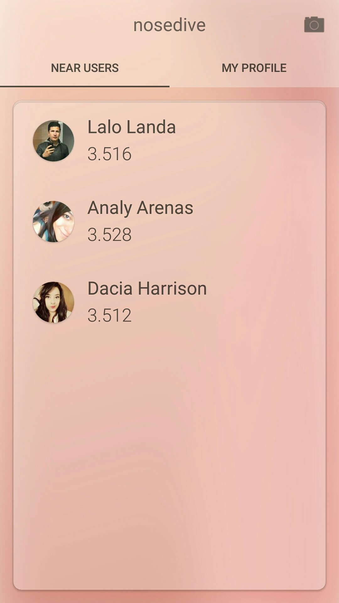 nosedive BETA gallery image