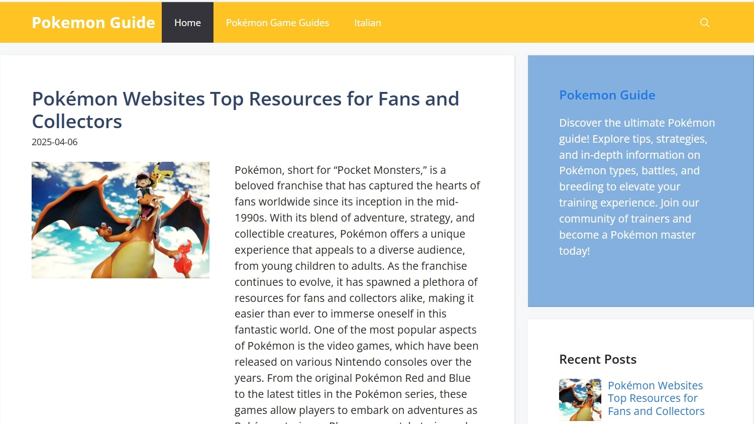 Pokemon Guide