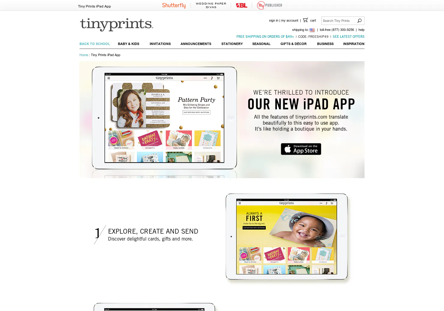 Tiny Prints for iPad