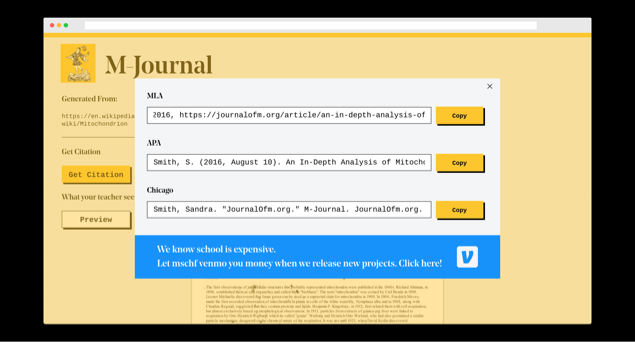M-Journal gallery image