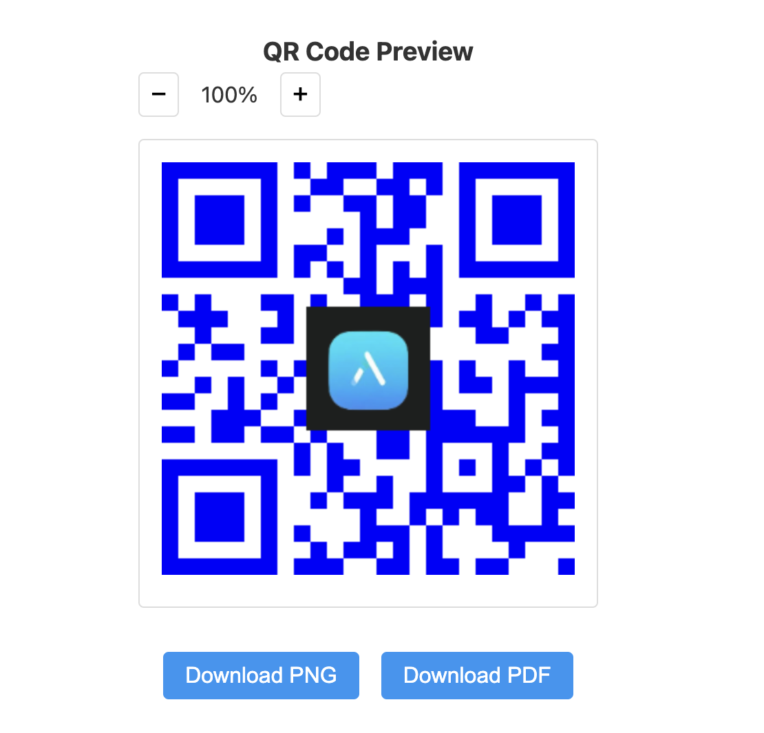 Benutzerdefinierte QR -Codegenerator -Web -App Medien 3