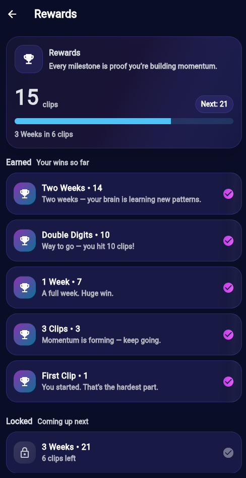 Quit With Clips: Habit Tracker gallery image