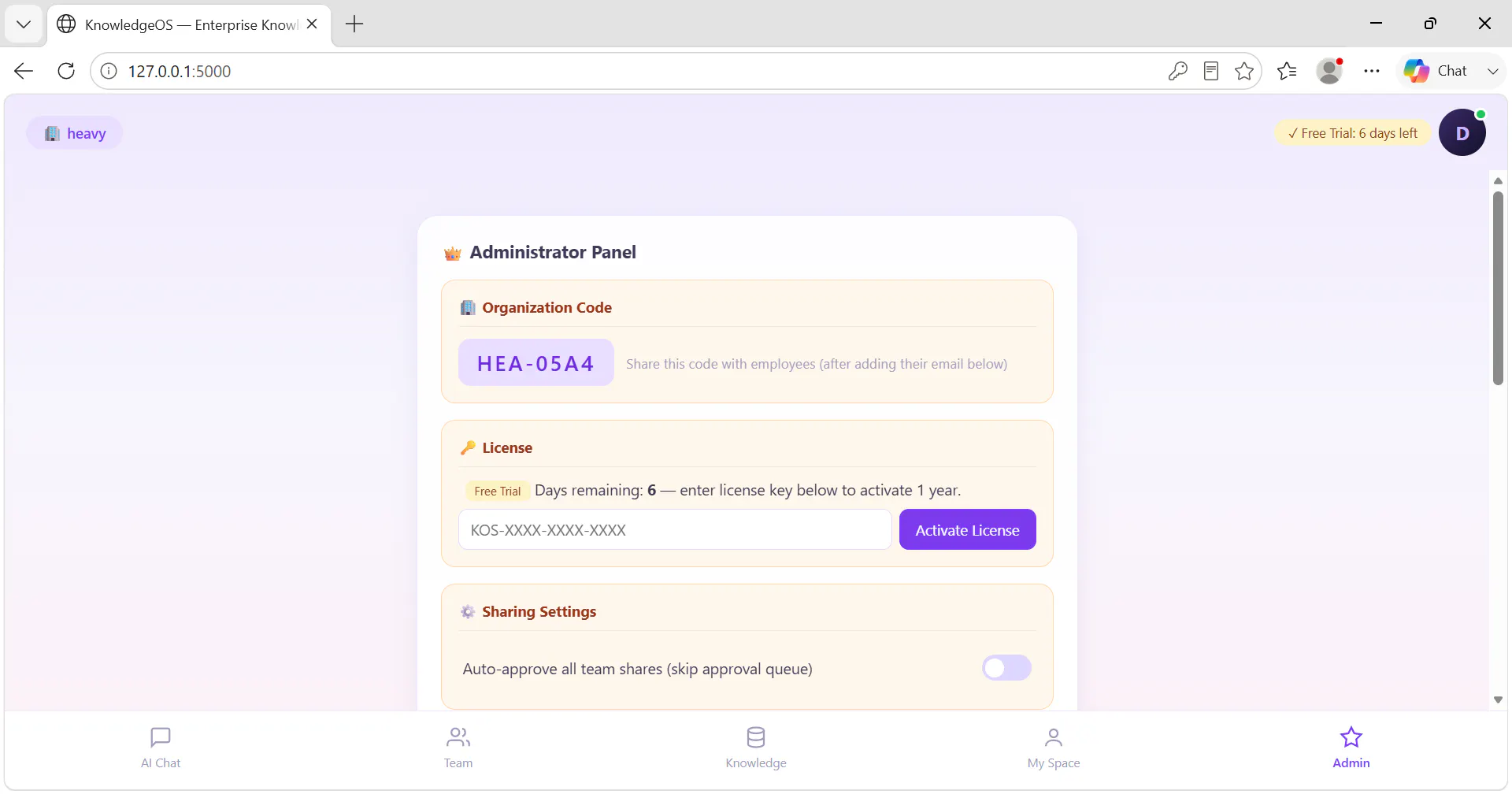 KnowledgeOS gallery image