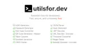 utilsfor.dev