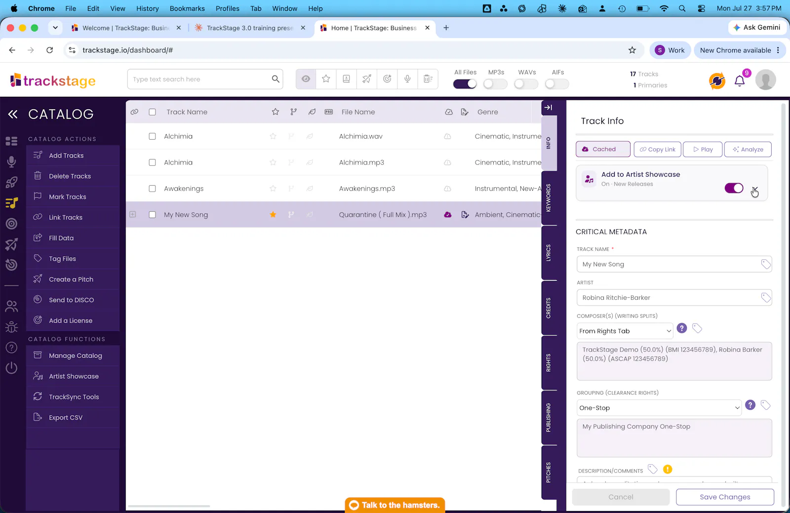 TrackStage 3.0 screenshot 5