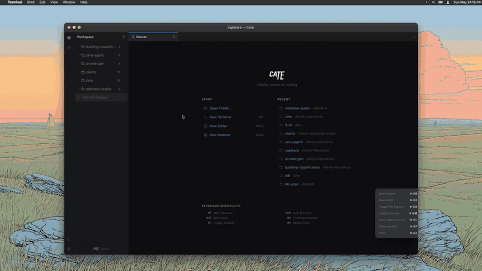 CATE screenshot 2
