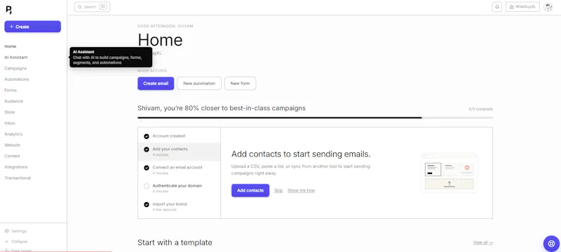 Bluey Email - AI Email Marketing screenshot 4