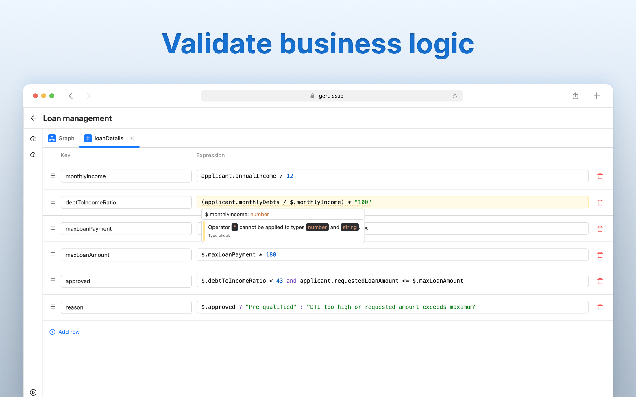 GoRules gallery image