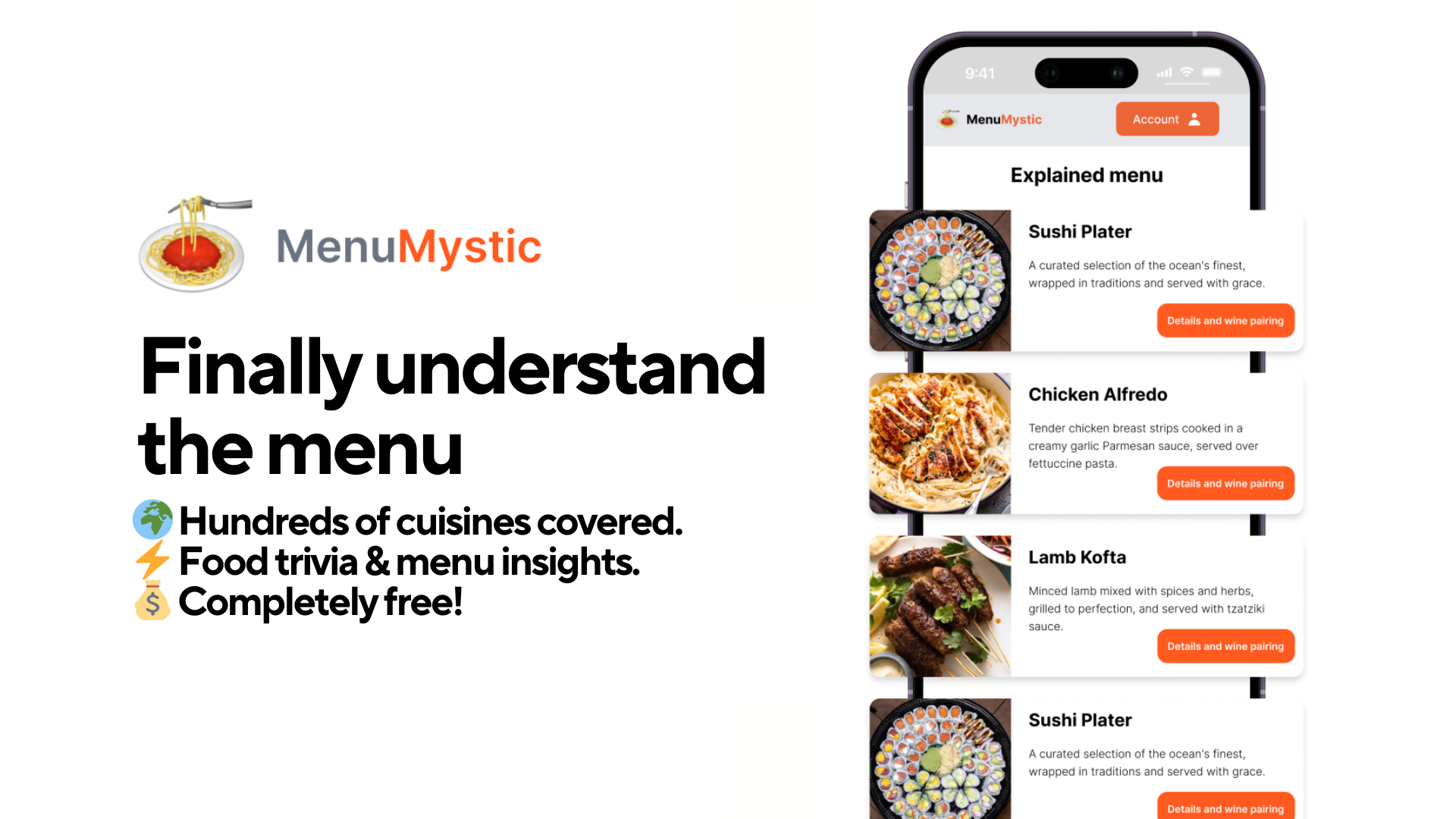 MenuMystic - Delve deeper into every menu at restaurant media 2