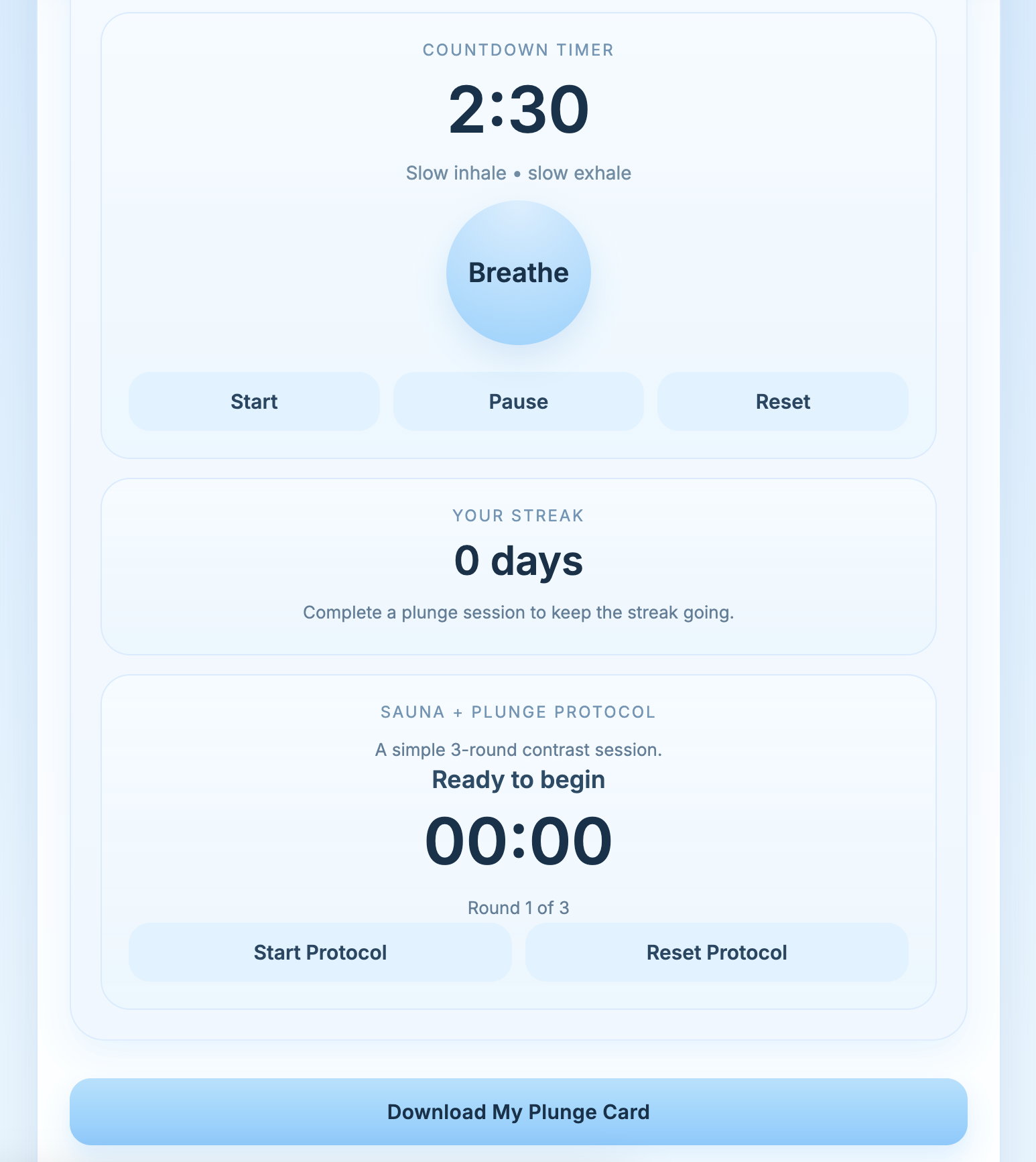 Cold Plunge Time gallery image