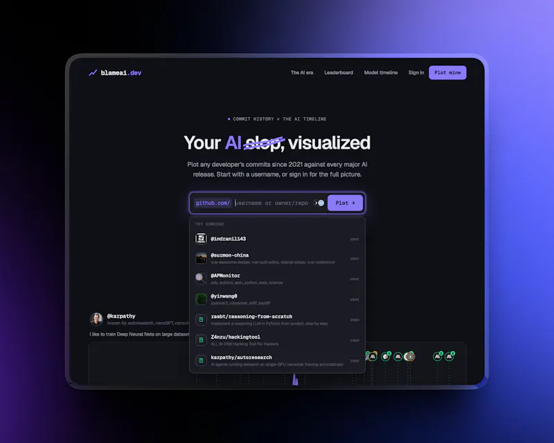 BlameAI screenshot 3