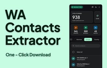 WaVault: Private WhatsApp CRM Export gallery image