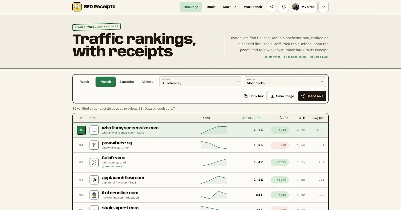 SEO Receipts screenshot 6
