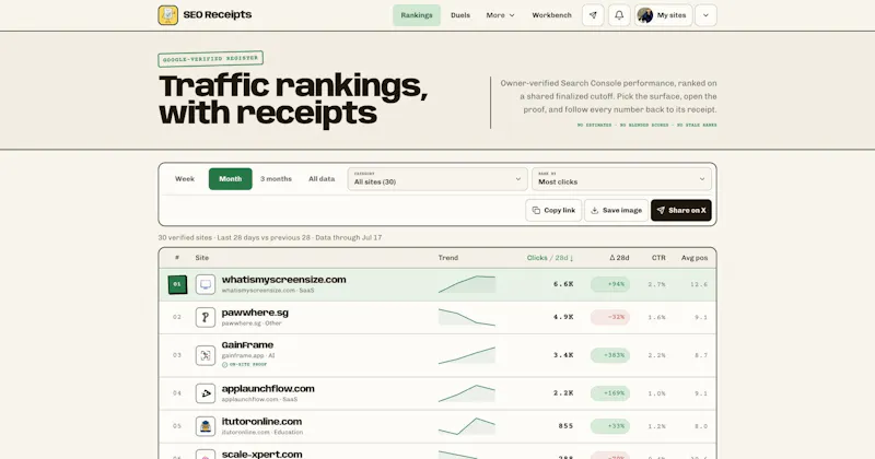 SEO Receipts screenshot 6