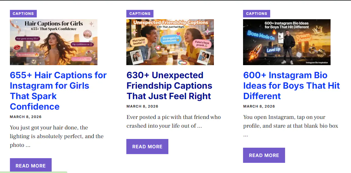 At Caption product banner