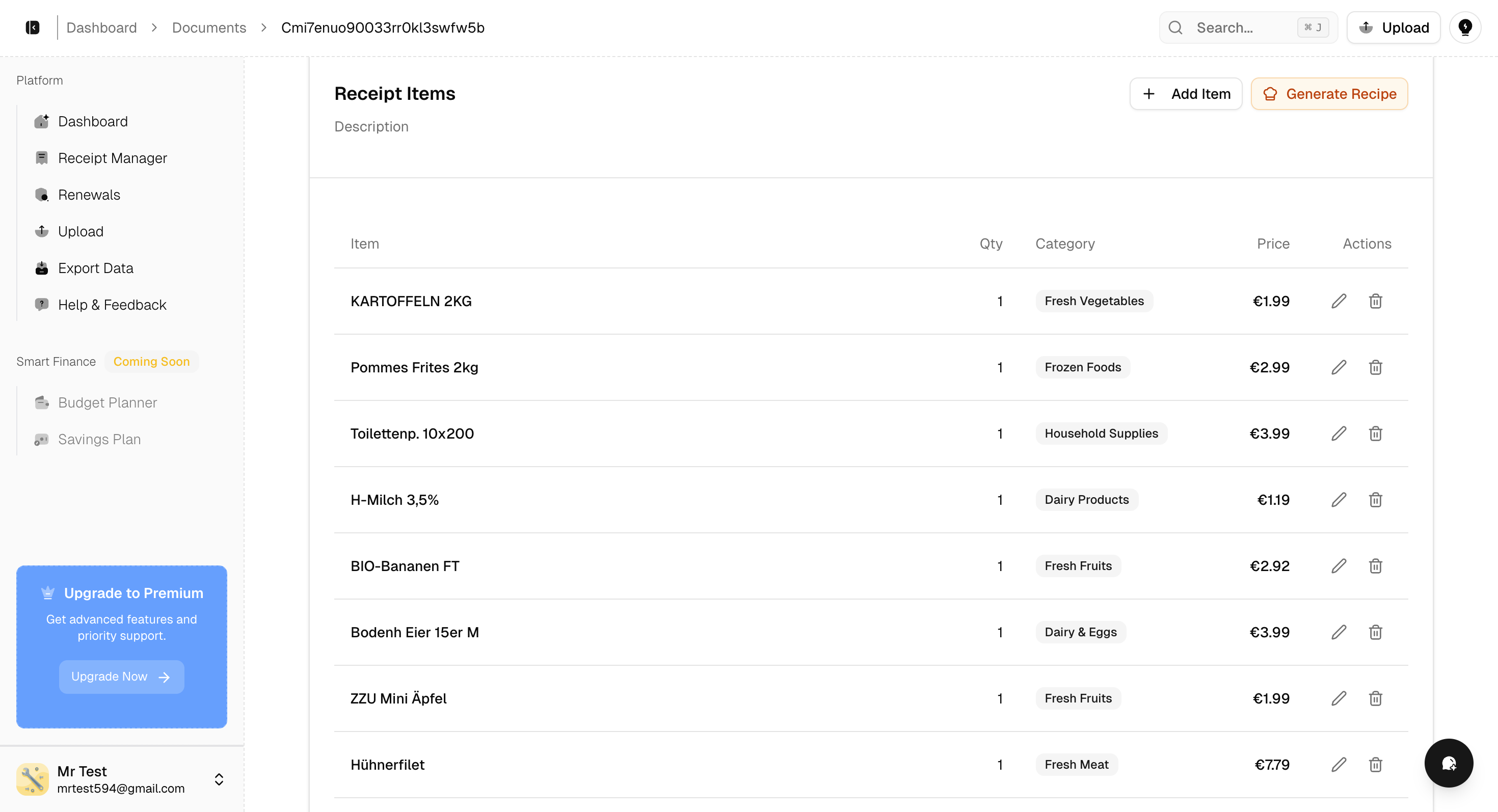 SpendLog gallery image